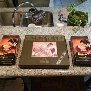 Collectible "Gone with the Wind" VHS Tapes(3 Sets)